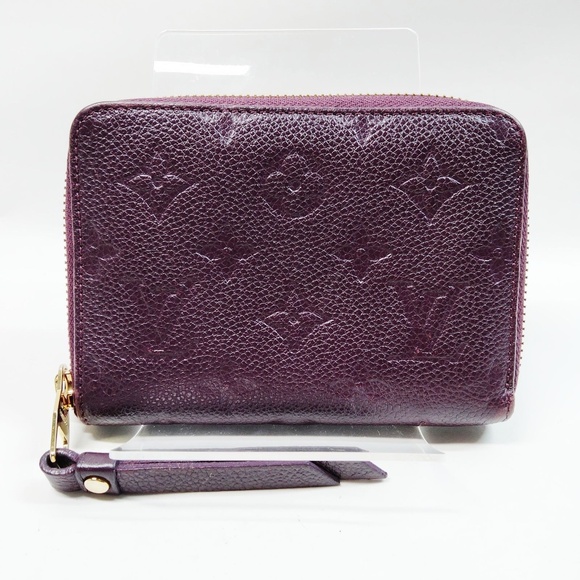 LOUIS VUITTON - Purple Empreinte Wallet R1.256 - Picture 1 of 3